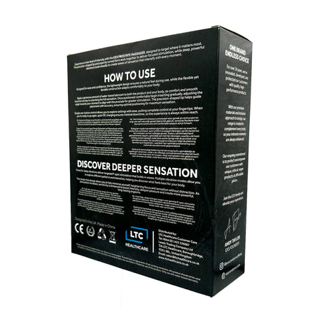 Prostata-Vibrator EXS AquaPulse Triton Pro mit Fernbedienung Blau – Ansicht 4