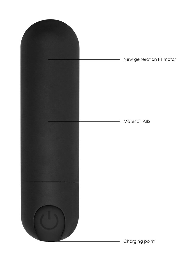 Vibrator Be Good Tonight Bullet 10 Stufen Schwarz 7,7 x Ø 2 cm – Ansicht 6