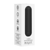 Bullet-Vibrator mit Akku und 10 Geschwindigkeiten Schwarz