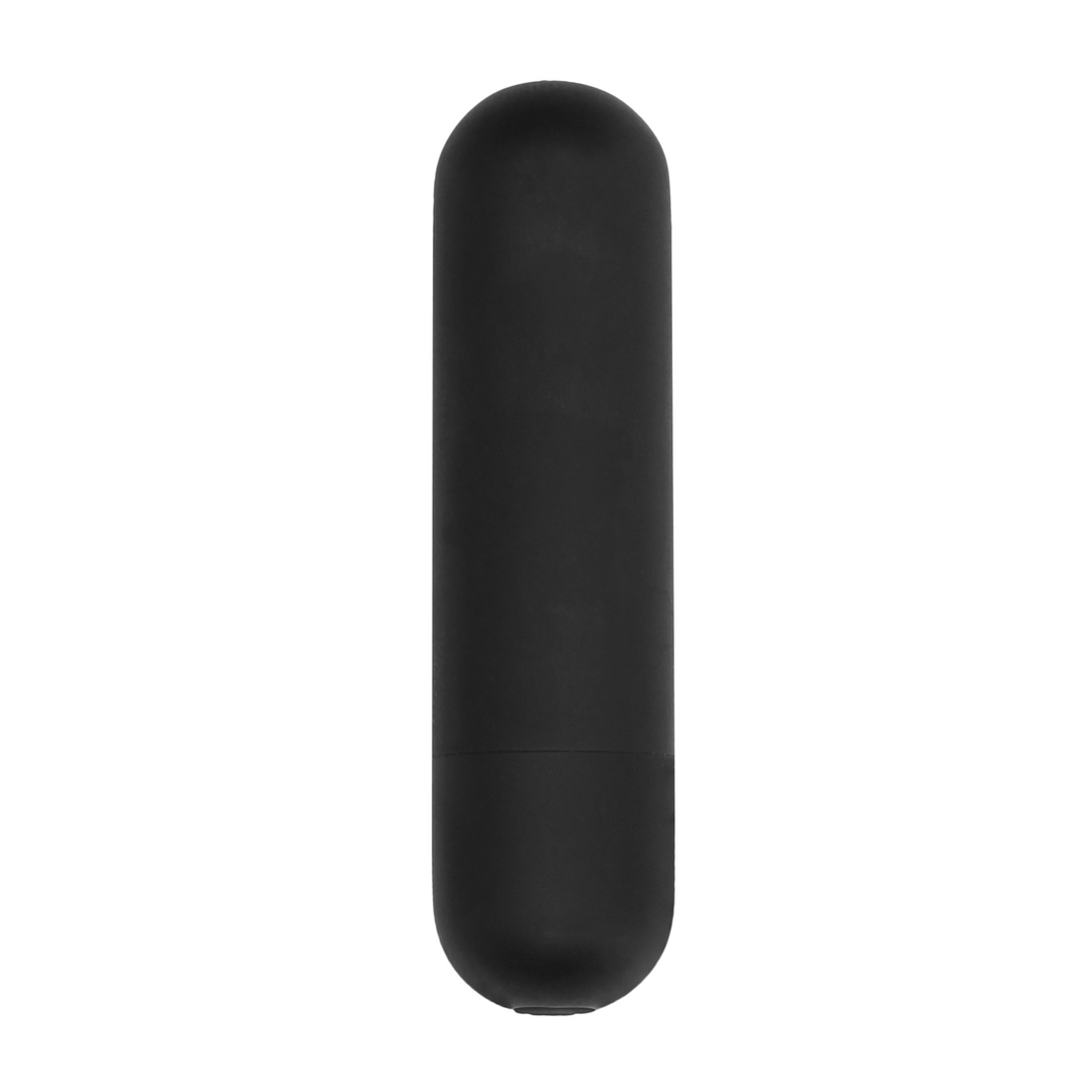 Bullet-Vibrator mit Akku und 10 Geschwindigkeiten Schwarz