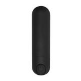 Bullet-Vibrator mit Akku und 10 Geschwindigkeiten Schwarz