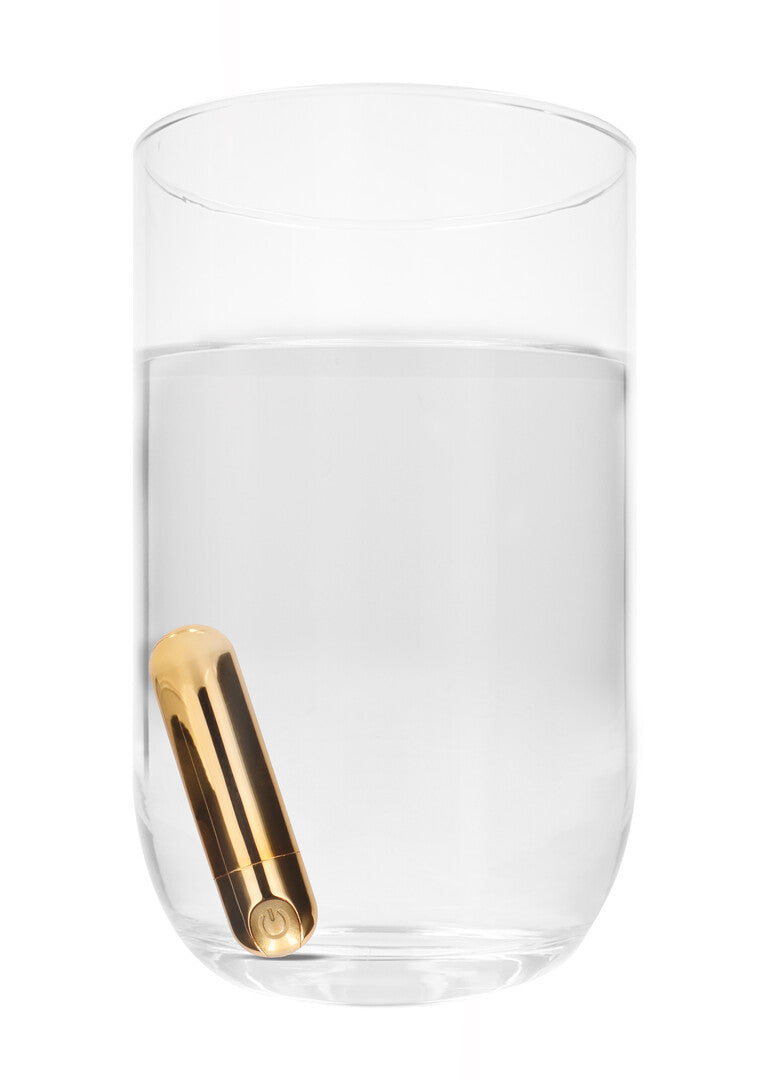 Vibrator Be Good Tonight Bullet 10 Stufen Gold 7,7 x Ø 2 cm – Ansicht 5