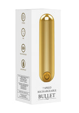 Vibrator Be Good Tonight Bullet 10 Stufen Gold 7,7 x Ø 2 cm – Ansicht 2