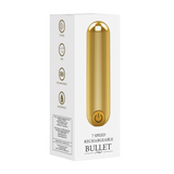 Bullet-Vibrator mit Akku und 10 Geschwindigkeiten Schwarz
