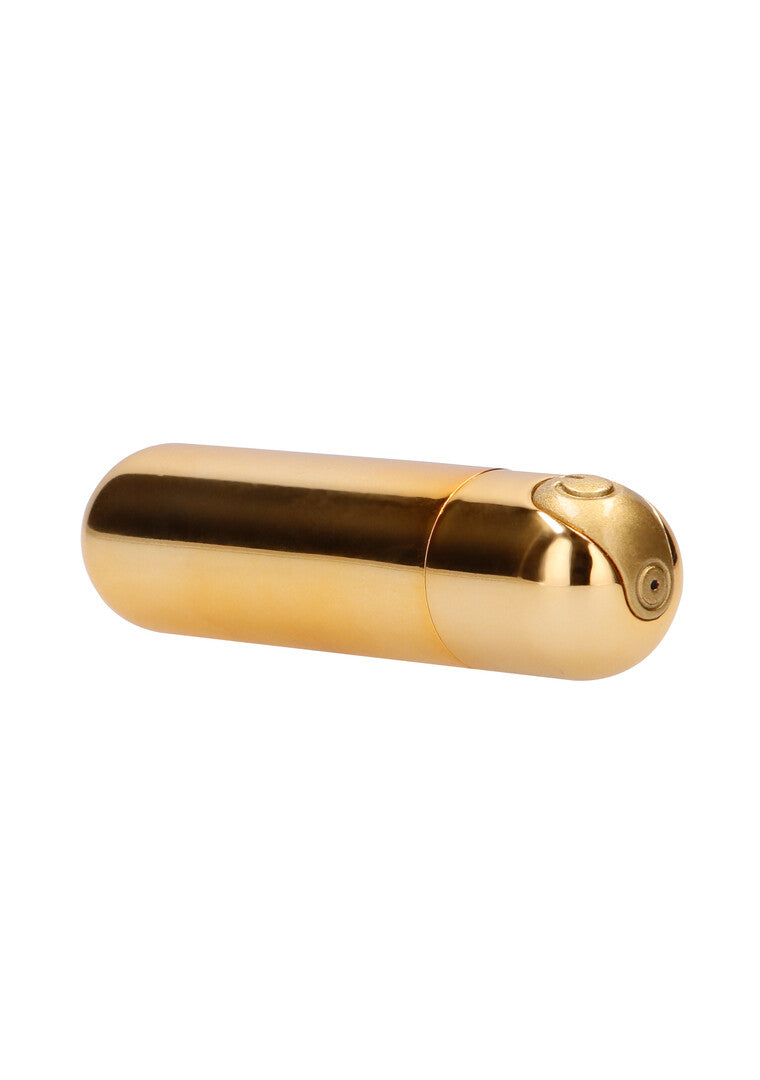 Vibrator Be Good Tonight Bullet 10 Stufen Gold 7,7 x Ø 2 cm – Ansicht 4