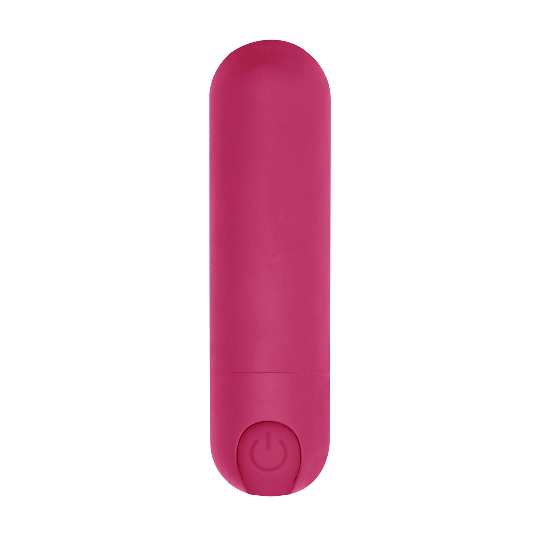 Bullet-Vibrator mit Akku und 10 Geschwindigkeiten Schwarz