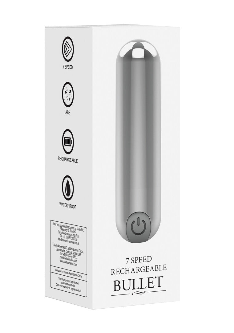 Vibrator Be Good Tonight Bullet 10 Stufen Silber 7,7 x Ø 2 cm – Ansicht 2