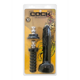Dildo Schwarz 25,5 cm