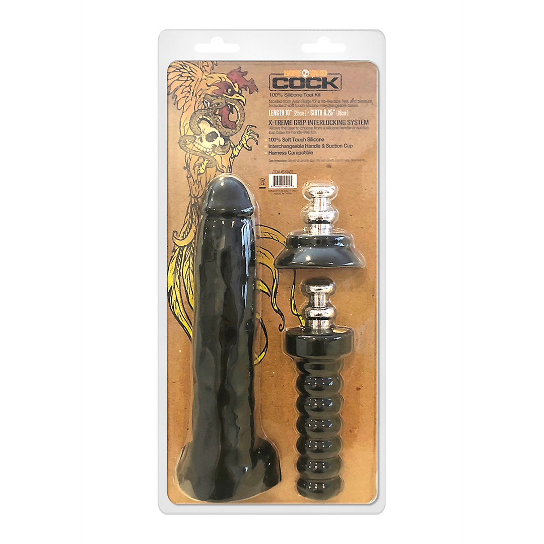 Dildo Schwarz 25,5 cm