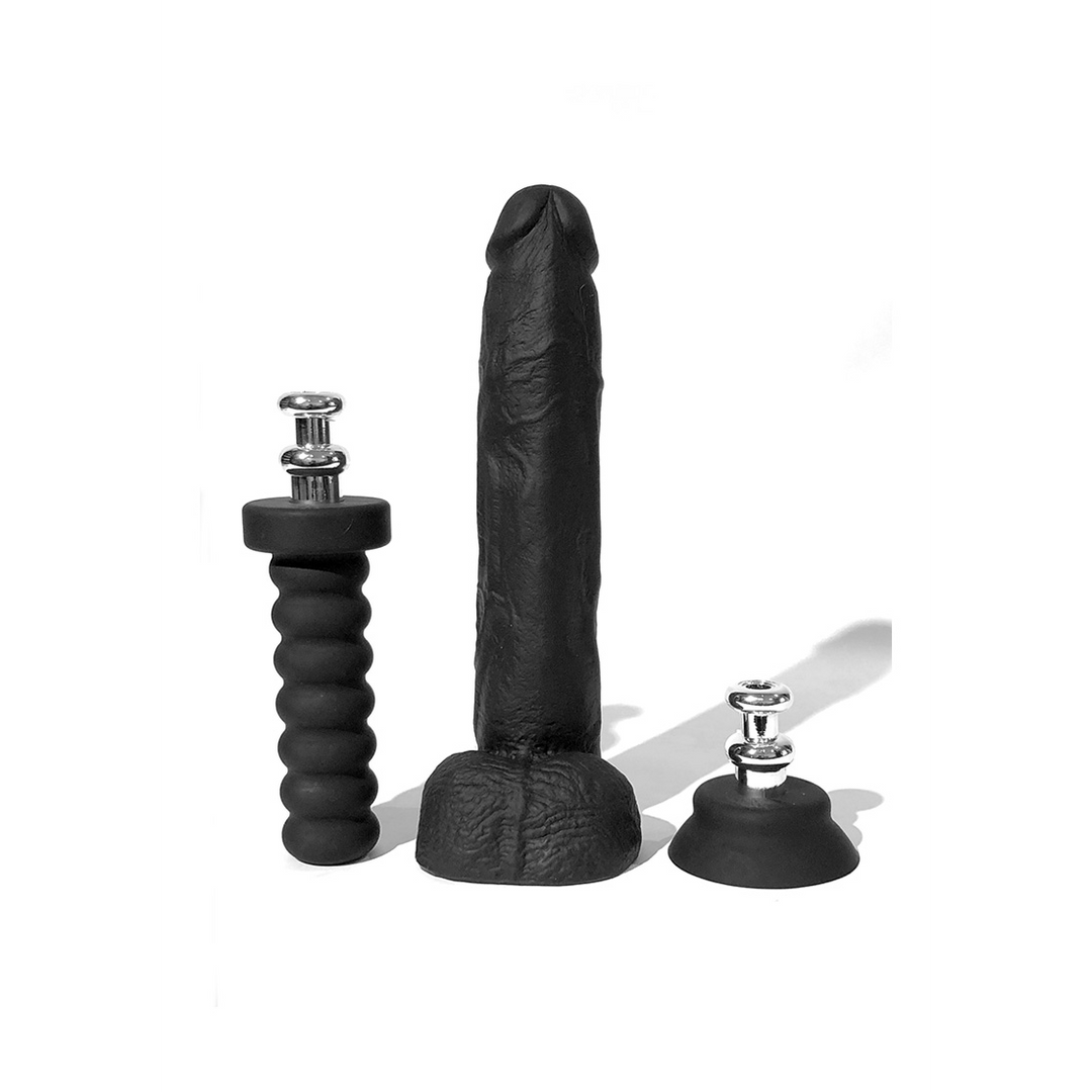 Dildo Schwarz 25,5 cm