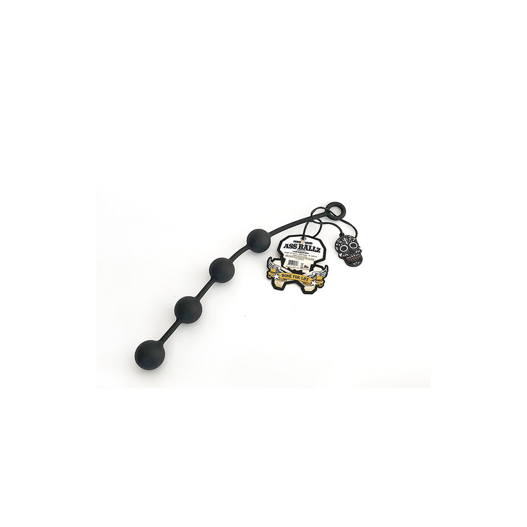 Analkette Ass Ballz Schwarz 28 cm