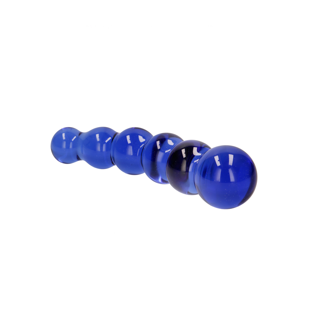 Dildo Planeten Glas Blau 13,5 x Ø 4,3 cm