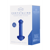 Massagestab Glas Blau 8,5 x Ø 3,3 cm
