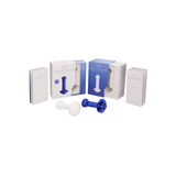 Massagestab Glas Blau 8,5 x Ø 3,3 cm