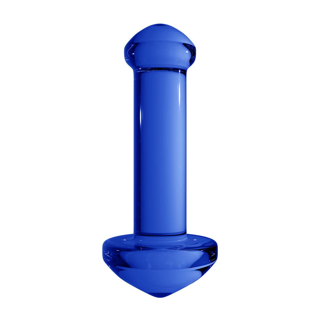 Massagestab Glas Blau 8,5 x Ø 3,3 cm
