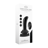 G-Punkt-Vibrator Glas mit Fernbedienung Schwarz 9,4 x Ø 2,9 cm
