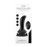 G-Punkt-Vibrator Glas mit Fernbedienung Schwarz 9,4 x Ø 2,9 cm