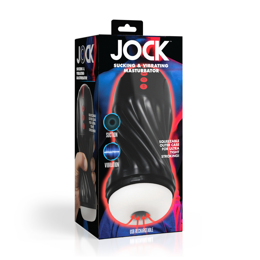 Masturbator saugend und vibrierend Schwarz 14 x Ø 9,1 cm
