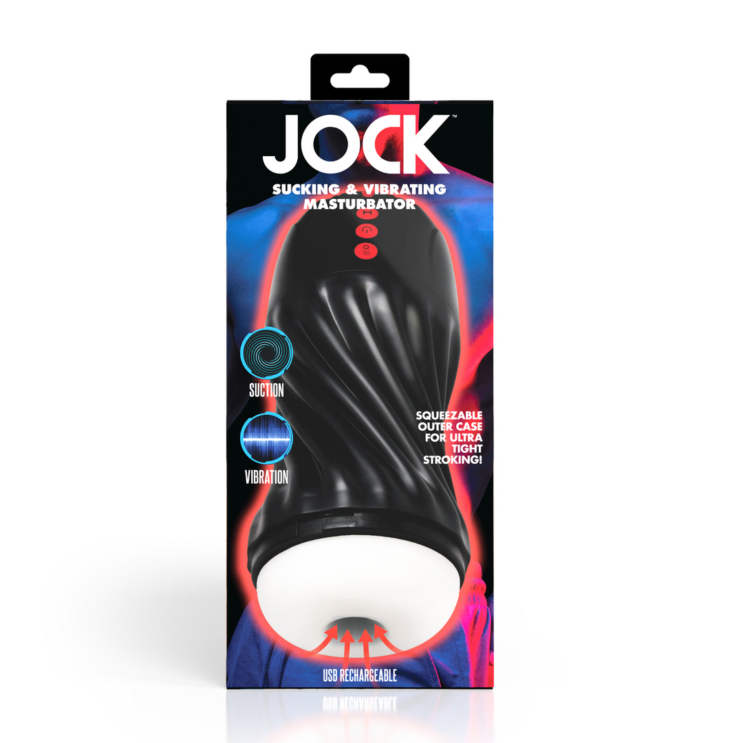 Masturbator saugend und vibrierend Schwarz 14 x Ø 9,1 cm