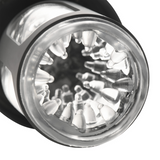 Masturbator Auto Spin rotierend und stoßend Schwarz/Rot 13 x Ø 8,1 cm