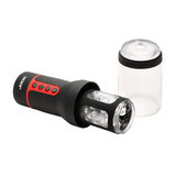 Masturbator Auto Spin rotierend und stoßend Schwarz/Rot 13 x Ø 8,1 cm