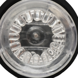 Masturbator Turbo Max rotierend, stoßend und saugend Schwarz/Rot 14,5 x Ø 8,4 cm