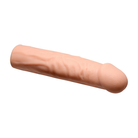Penishülle Enhancer vibrierend mit Fernbedienung Hautfarbe 18,8 x Ø 4,6 cm
