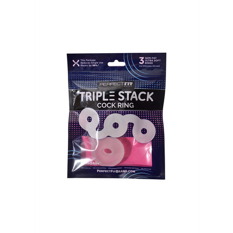 Penisringe Donut 3er-Set Weiß