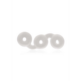 Penisringe Donut 3er-Set Weiß