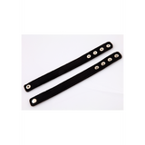 Penisring-Set Neopren mit Druckknöpfen Schwarz 20 cm