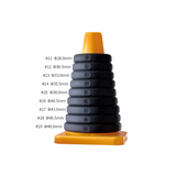 Penisring-Set Spielzone Schwarz 12,7 cm