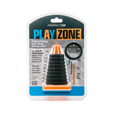 Penisring-Set Spielzone Schwarz 12,7 cm