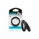 Penisring Xact-Fit 2er-Pack Schwarz 4,8 x Ø 15,2 cm