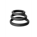 Penisring-Set Xact-Fit Schwarz S/M/L