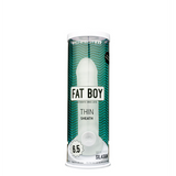 Dildo Fat Boy Thin Durchsichtig 14 x Ø 12,5 cm
