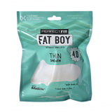 Penishülle Fat Boy Thin Weiß 12 cm
