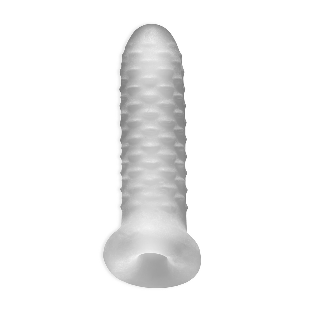 Dildo Fat Boy Checker Box Penishülle Durchsichtig 12 x Ø 12,5 cm