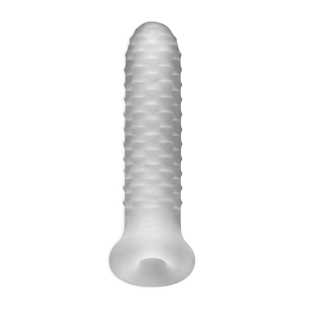 Dildo Fat Boy Checker Box Penishülle Durchsichtig 14 x Ø 12,5 cm