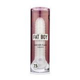 Dildo Fat Boy Checker Box Penishülle Durchsichtig 16 x Ø 12,5 cm