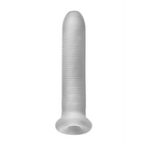 Dildo Fat Boy Penishülle mit Mikro-Rippen Durchsichtig 16 x Ø 12,5 cm