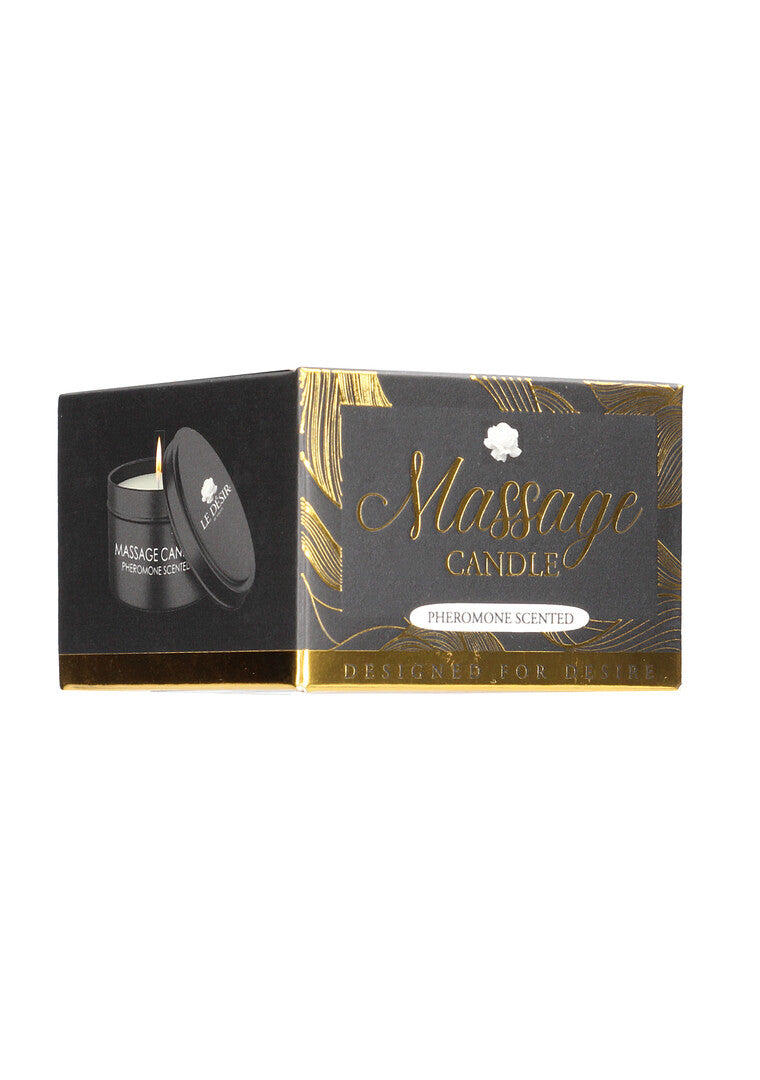 Massagekerze Le Désir mit Pheromonduft 100 g – Ansicht 2
