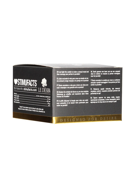Massagekerze Le Désir mit Vanilleduft 100 g – Ansicht 3