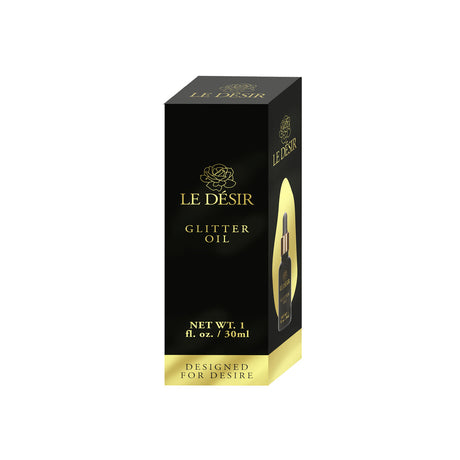 Körperöl Le Désir mit Goldglitzer und Kamille 30 ml – Ansicht 2