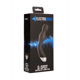 Vibrator E-Stimulation für G-Punkt und P-Punkt Schwarz 12,5 x Ø 3 cm