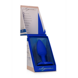 Analplug Glow mit Wärmefunktion Blau 12 x Ø 3,8 cm