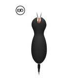 Vibrator Reinheit mit Doppelvibration Schwarz 10,6 x Ø 3,6 cm