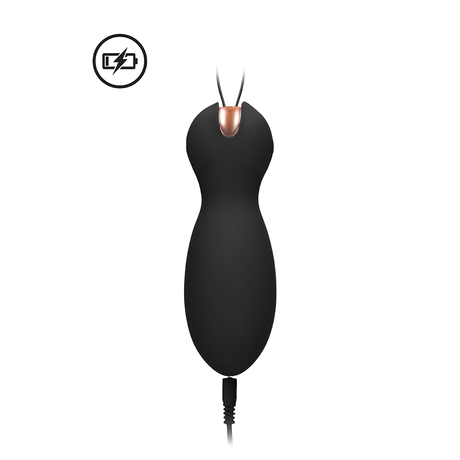 Vibrator Reinheit mit Doppelvibration Schwarz 10,6 x Ø 3,6 cm
