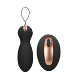 Vibrator Reinheit mit Doppelvibration Schwarz 10,6 x Ø 3,6 cm