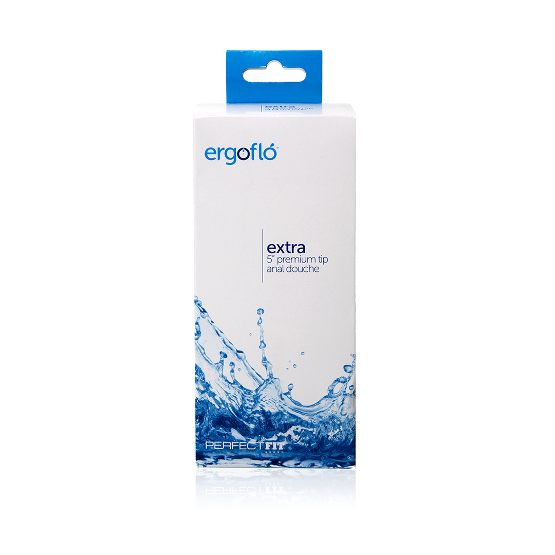 Analdusche Ergoflo Extra Schwarz 27,9 cm