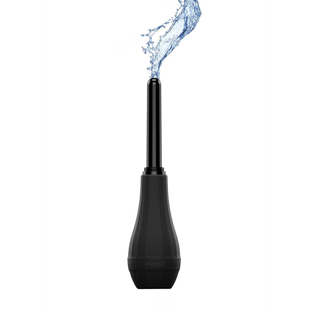 Analdusche Ergoflo Extra Schwarz 27,9 cm